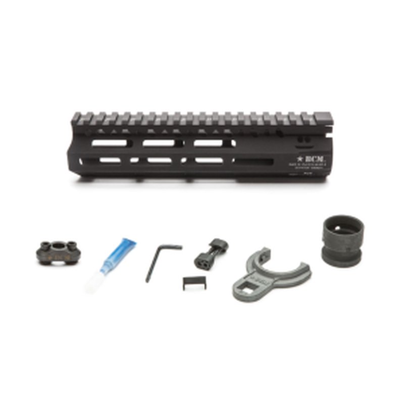 Bravo Company BCM MCMR 8in Black M-LOK AR-15 Rail
