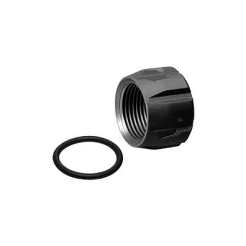 Strike Industries Enhanced Pistol Thread Protector 9mm 1/2"-28 Thread Aluminum Black
