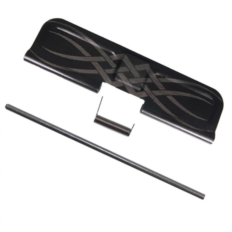 Tiger Rock AR-10/LR-308 w/ .308 Tribal Engraving Ejection Port Cover