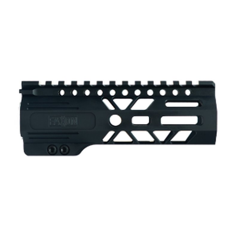 Faxon Streamline M-LOK 6in AR-15 Handguard - Aluminum Black (FFHGMLOK6G415)
