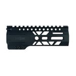 Faxon Streamline M-LOK 6in AR-15 Handguard - Aluminum Black (FFHGMLOK6G415)