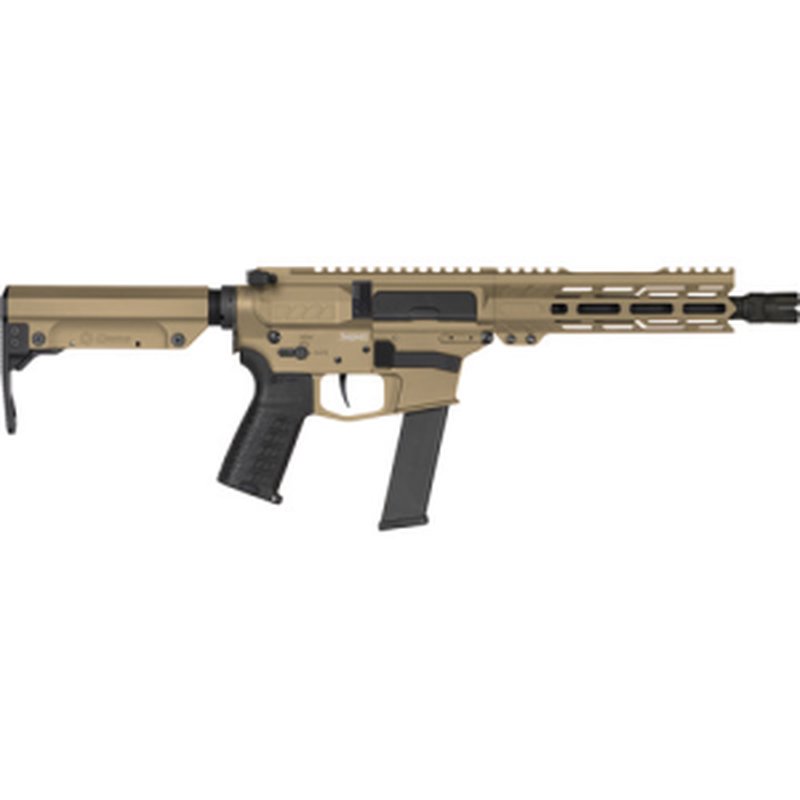 CMMG MkGs Banshee 40 S&W 8 Inch Coyote Tan