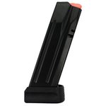 CZ-USA CZ P-10C Magazine, P-07 9mm 17-Round Extended Reverse Ambi Magazine 11423 Steel Blue