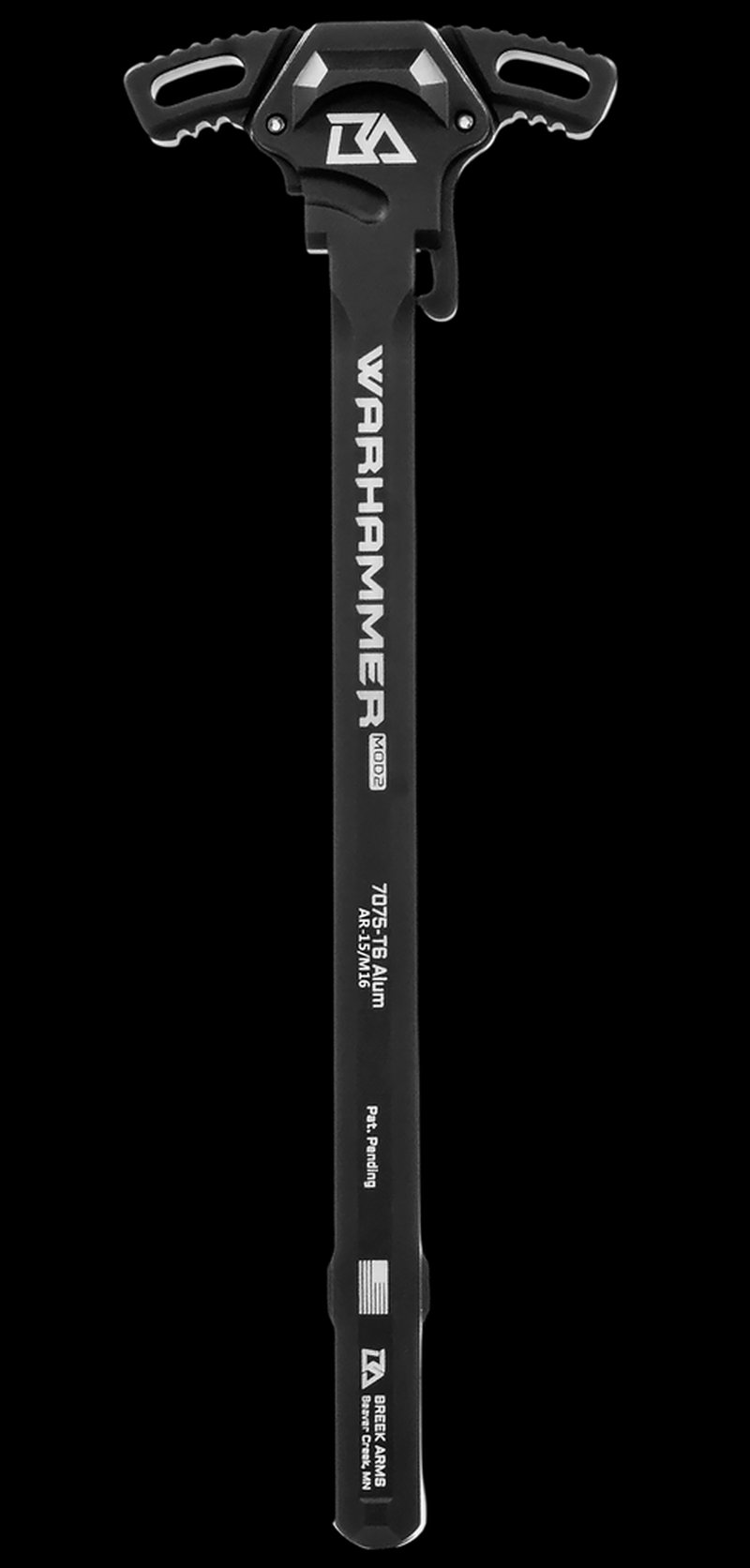 Breek Warhammer Mod2 Ambidextrous AR-15/M16 Charging Handle 7075-T6 Aluminum BRK555