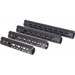 Troy Ind SRAIML115BT00 Battle Rail 15" L Aluminum with Black Anodized Finish & M-LOK Slots for AR-15