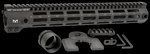 Midwest Industries G4M Free Float M-LOK Handguard AR-15 14in Black Anodized MIG4M14
