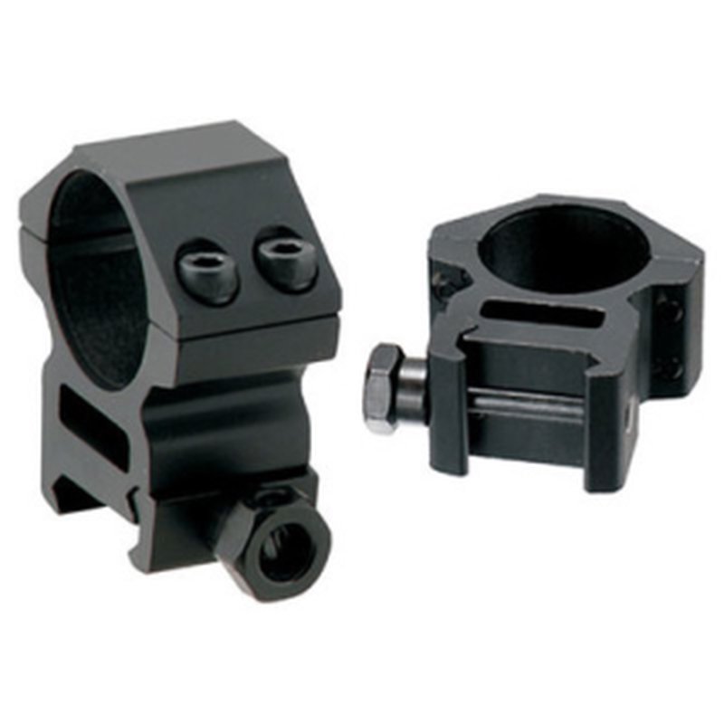 UTG Pro 30mm Medium Profile Scope Rings Aluminum Matte Black (Weaver/Picatinny)