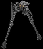 Caldwell XLA Aluminum Pivot Bipod 13.5-27 Inch Black