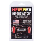 Hiperfire Hiperswitch 60 Ambidextrous Safety Selector (AR-15) Red