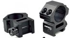 Sniper Medium Profile Rifle Scope Rings For Picatinny/Weaver Rail System, Black 1in Diameter