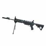 Archangel AR-15 Conversion Stock for Remington 597 Black without Bayonet