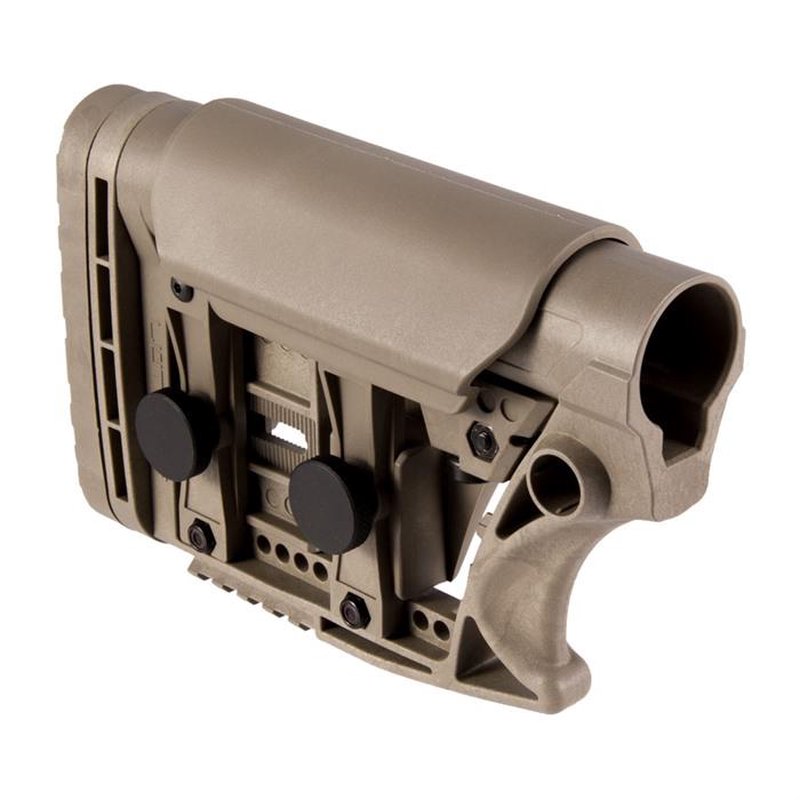Luth-AR MBA-3F AR-15 Collapsible Carbine Stock Assembly FDE