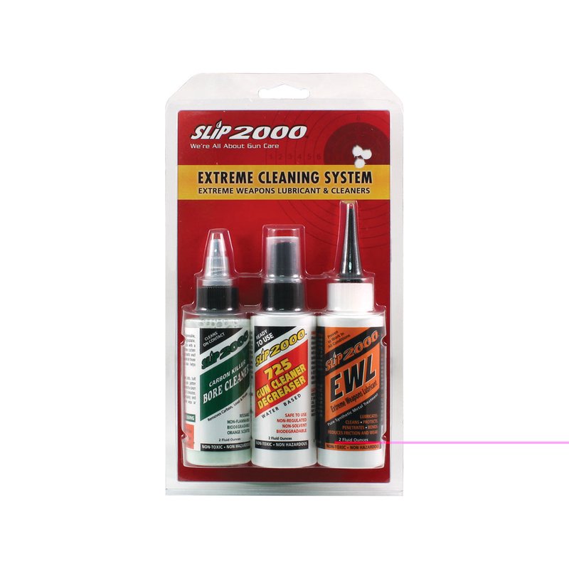 Slip 2000 Extreme Cleaning System Combo Pack 3x2 oz EWL 725 Cleaner Carbon Killer 60372-12