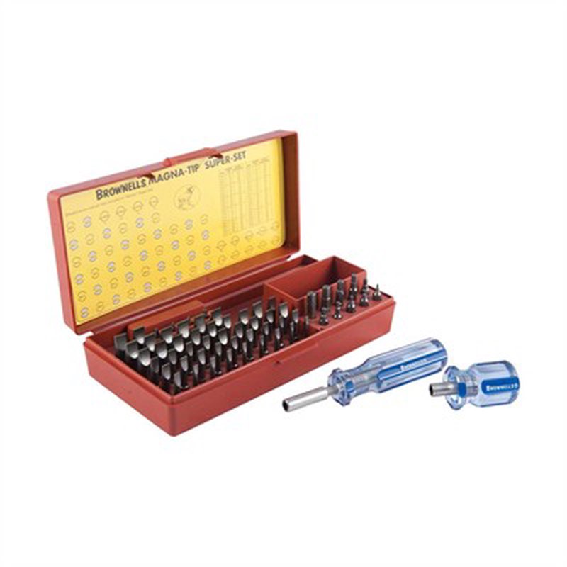 Magna-Tip 58 Bit Master Screwdriver Set with Hex and Phillips Bits