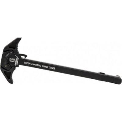 Geissele Automatics 05313B Super Charging Handle AR Style .223/5.56 NATO 7075 T6 Aluminum Black Hardcoat Anodized