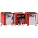 Hornady V-MAX .22 Caliber (.224) 50-Grain Flat Base Bullets Polymer Tip