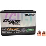 Sierra Bullets V-Crown 9mm 90gr JHP Reload Bullets 100ct