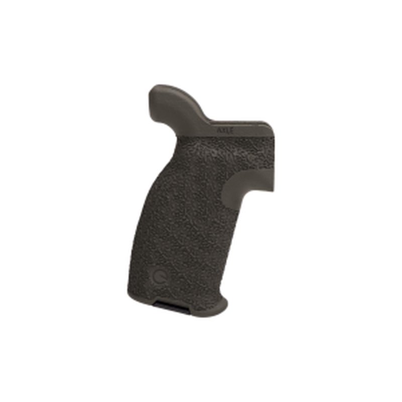 Emissary Development Compact AR-15 Axle Grip - Standard Texture - OD Green