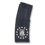 Features of Black Rain Ordnance AR-15 .223 Rem/ 5.56 NATO 30 Round Magazine w/ Huckleberry Engraving