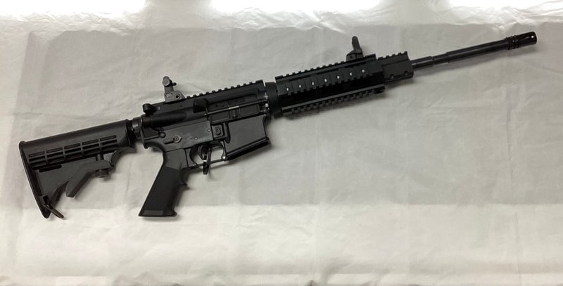 Anderson Manufacturing AM-15 Quad Rail Flip-Up Iron Sights
