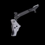 Tyrant CNC I.T.T.S Trigger Bar Glock Gen 3-4 Gray/Black Aluminum TDGTRIG34GREYBLACKBAR