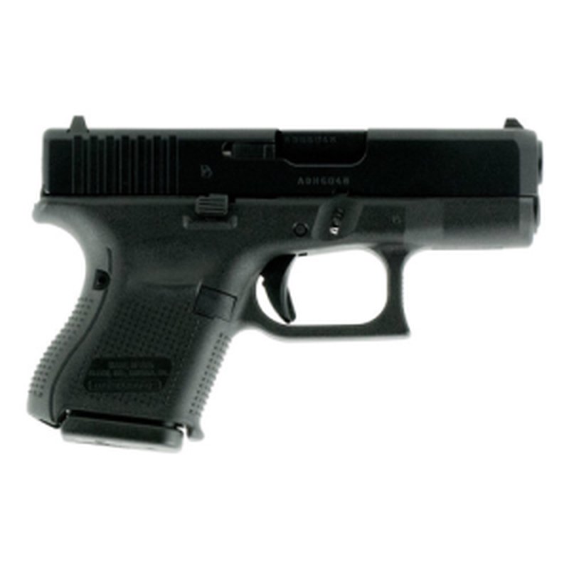 Glock G26 Gen5 9mm 3.4" 10rd Black nDLC Fixed Sights