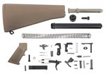 PSA A2 Classic Rifle Lower Build Kit, FDE