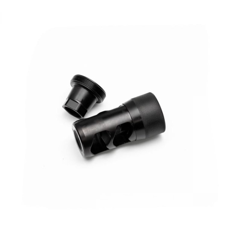 Area 419 Hellfire 2P Self Timing Muzzle Brake 9mm Black Nitride