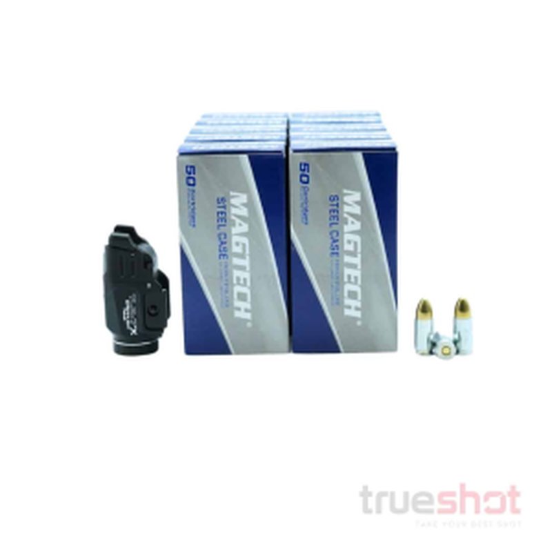 Streamlight TLR-7 X Pistol Light 1913 Bundle 500 Rounds 9mm Ammo