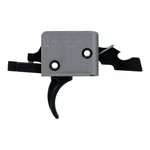 CMC Triggers AR-15 Tactical Single Stage Curved Trigger, Matte Black (3.5lb) - 91501