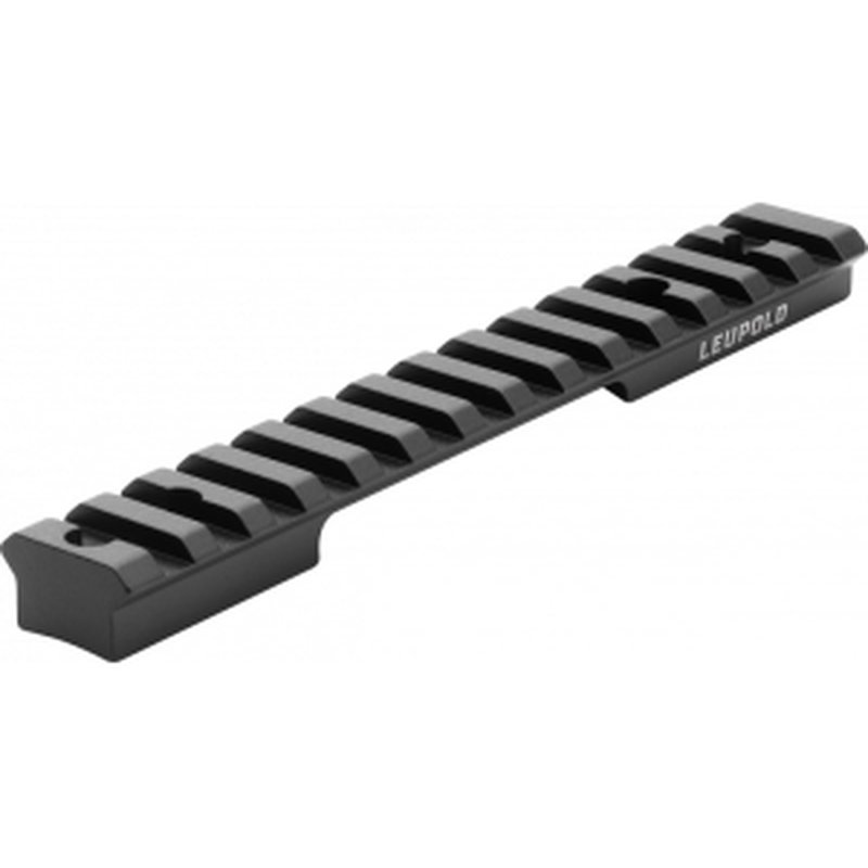 Leupold 175972 BackCountry Matte Black Aluminum For Remington 783 Rifle Cross-Slot Short Action 20 MOA