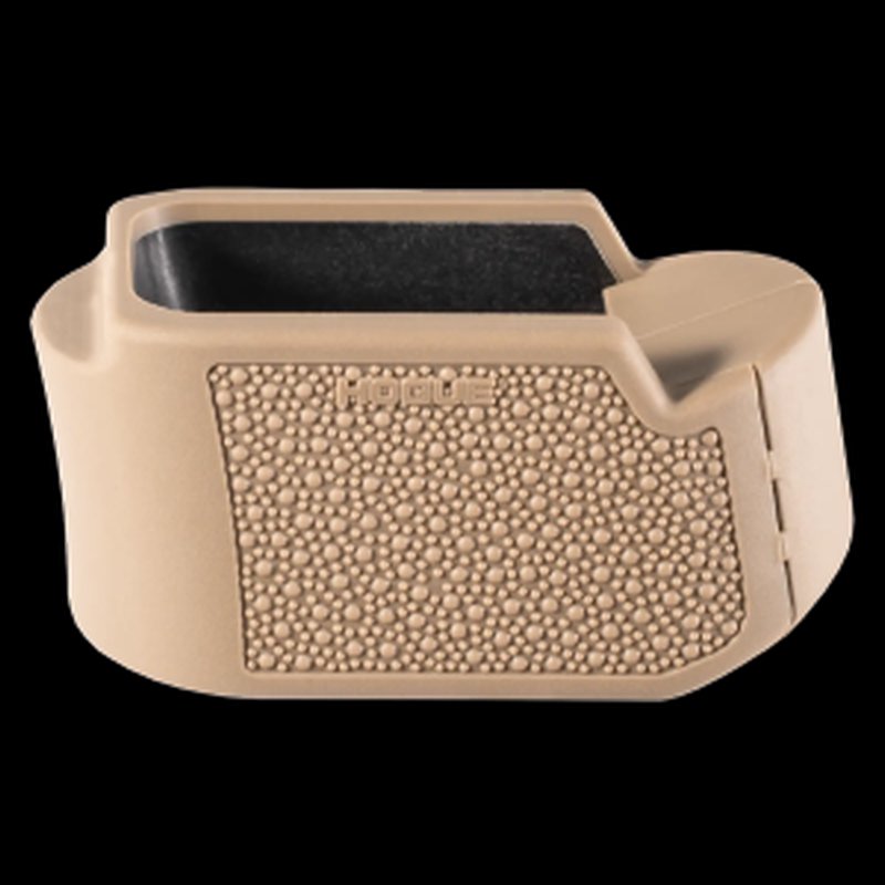 Hogue 18613 Grip Extension Base Pad for Glock 19 10-15rd FDE