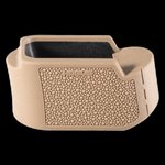 Hogue 18613 Grip Extension Base Pad for Glock 19 10-15rd FDE