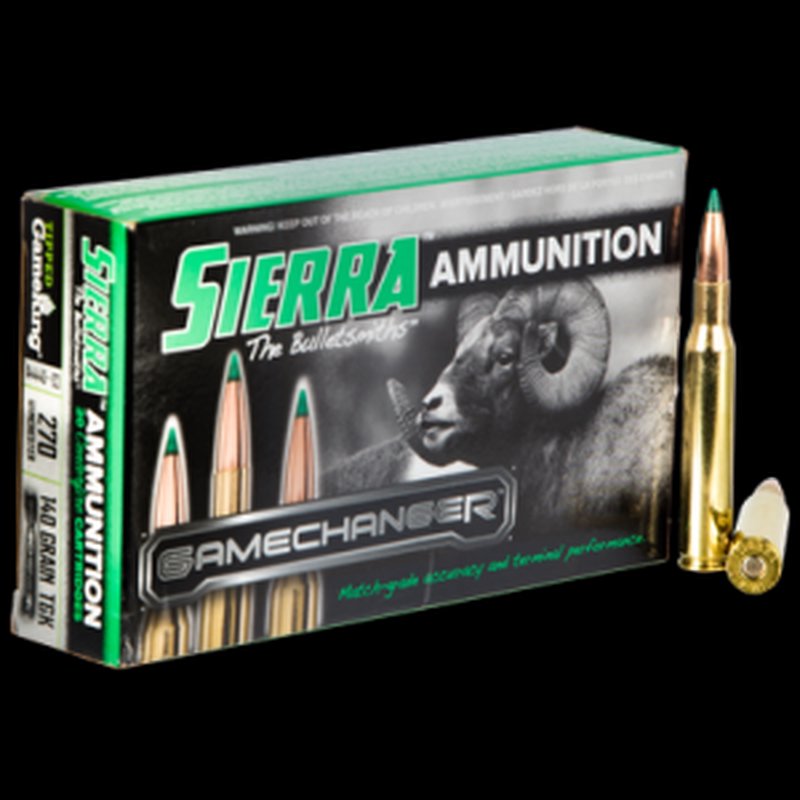 Sierra GameChanger 270 Win 140 gr TGK Rifle Ammo
