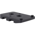 Trijicon Q-LOC Quick-Release Accessory Ring Cap Red Dot Mounting Plate RMR Matte Black Low