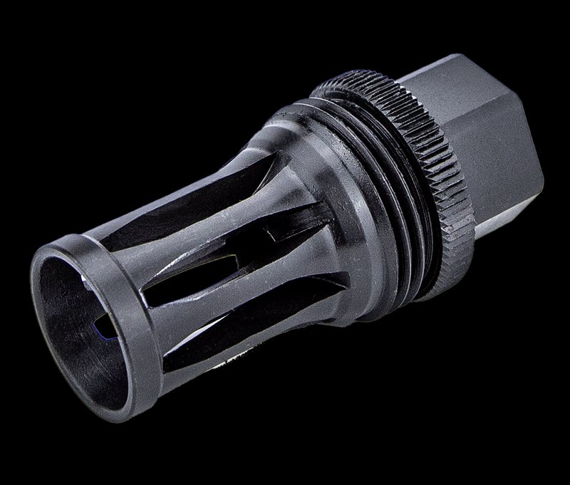 KGM Suppressors A-QD-FH-S-G36 QD Flash Hider, Black Nitride Steel