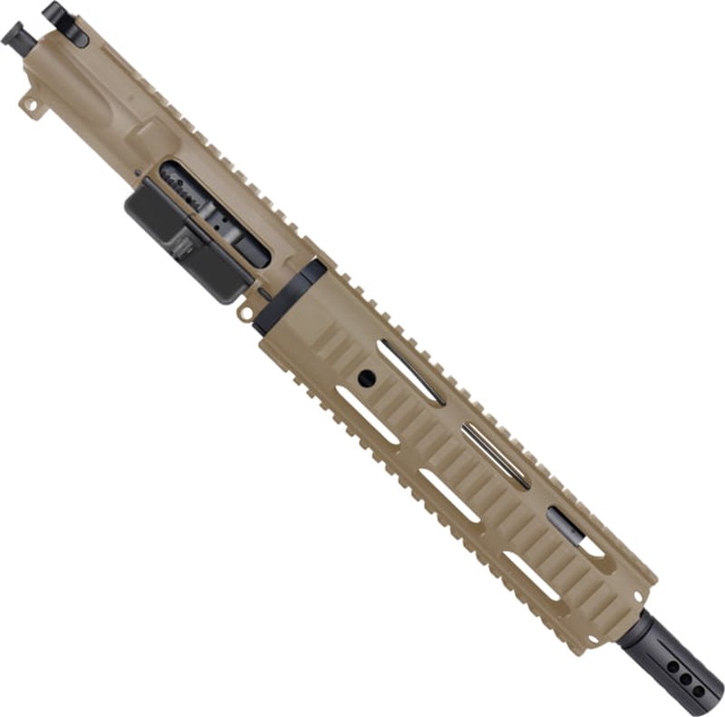 ABC RIFLE COMPANY AR-15 .300 AAC Blackout Pistol 10in Quadrail Handguard Complete Upper Receiver w/BCG And Charging Handle