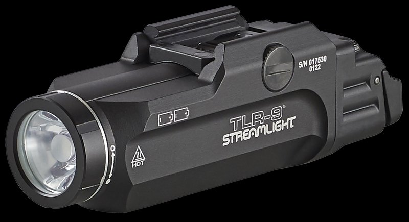 Streamlight TLR9 1000-Lumen Black Anodized Weapon Light
