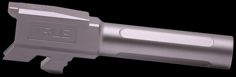 TRUE Precision Glock 43/43X 9mm Drop-In Fluted Satin Stainless Barrel 3.40in