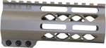Guntec USA AIR-LOK M-LOK Compression Free Floating Handguard With Monolithic Top Rail GT-5ALC-FDE