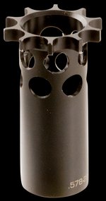 Dead Air P-Series Suppressor Piston 1/2-28 Thread Black Cerakote DA401