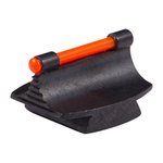 Marble Arms .375 Fiber Optic Glow 37-W Steel Front Sight (Ramp .340 Base)