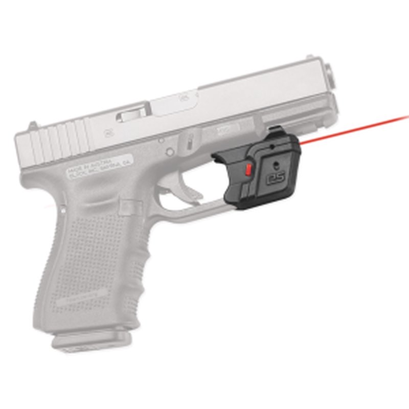 Crimson Trace Defender AccuGuard Glock Gen 3/4 Red Laser