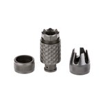 Spikes Barking Spider2 30 Caliber Muzzle Brake 5/8-24 Black Nitride 4140 Chromoly Steel