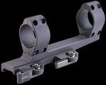 LaRue Tactical Cantilever QD Scope Mount 30mm Medium Rings 20 MOA Black LT7453020
