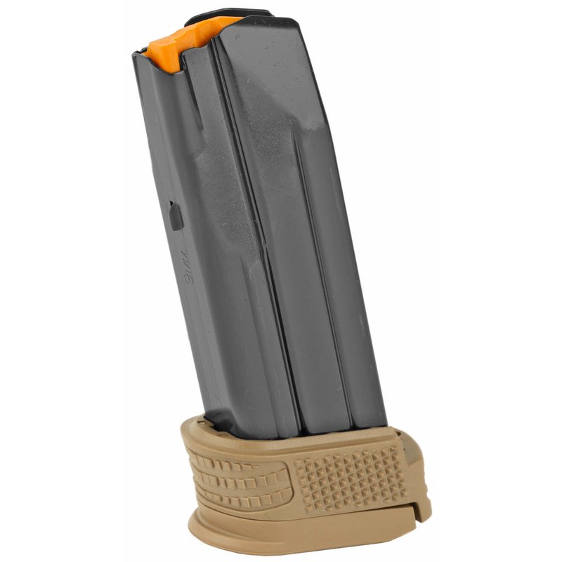 FN America FN 509C Compact 9mm Magazine 15-Round Steel Pistol Base Plate FDE