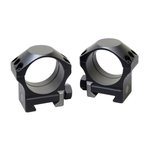 Nightforce X-Treme Duty Ultralite Medium Ring Set 34mm 6-Screw A208 (1.00 centerline height)