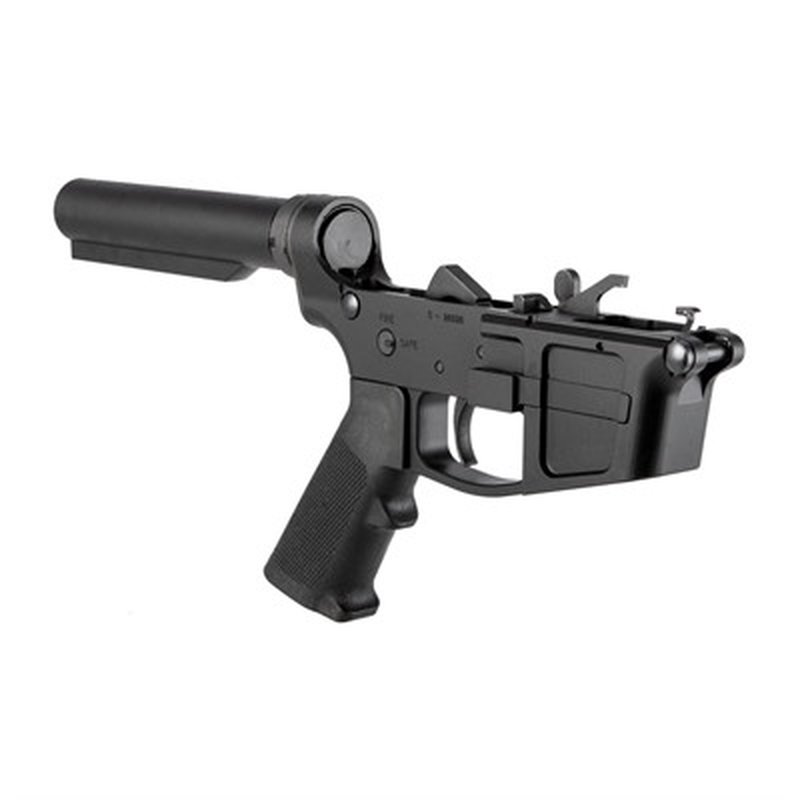 Ar-15 Mike-9 Complete Billet Rifle Lower Receiver