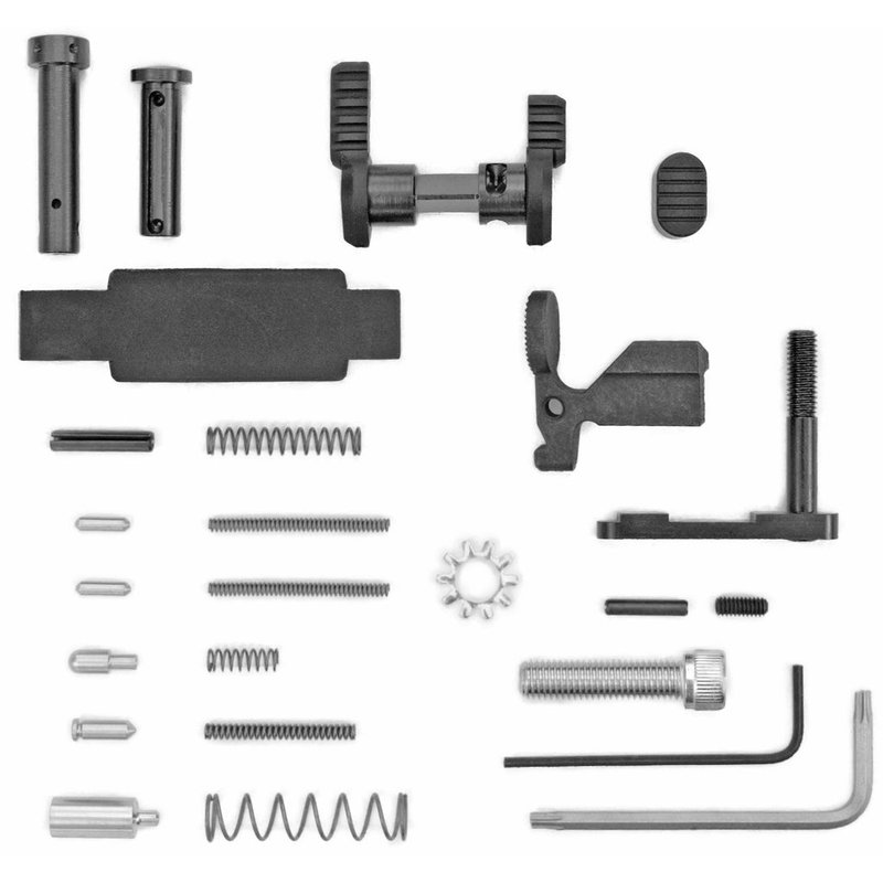 Armaspec Superlight AR-15 Lower Parts Kit .223/5.56 Black Stainless ARM252-BLK