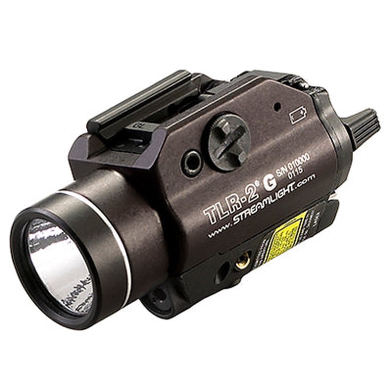 Streamlight TLR-2 G Green Laser Gunlight 300-Lumen Rail Light